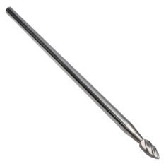 SH-1L6FM ||  1/4 Diameter, Alumacut SH - Flame Shape Burs