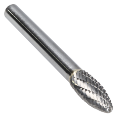 SH-2DM ||  5/16 Diameter, Diamondcut SH - Flame Shape Burs