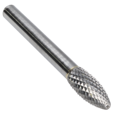 SH-2FM ||  5/16 Diameter, Alumacut SH - Flame Shape Burs