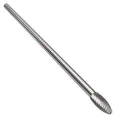 SH-2L6DC ||  5/16 Diameter, Doublecut SH - Flame Shape Burs