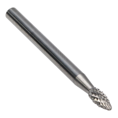 SH-41DM ||  1/8 Diameter, Diamondcut SH - Flame Shape Burs