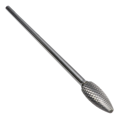 SH-5L6FM ||  1/2 Diameter, Alumacut SH - Flame Shape Burs