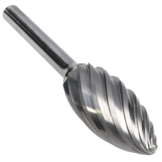 SH-6MMFM ||  16mm Diameter, Alumacut SH - Flame Shape Burs