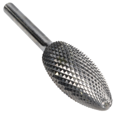 SH-7FM ||  3/4 Diameter, Alumacut SH - Flame Shape Burs