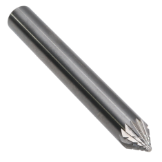 SJ-1MMDC ||  6mm Diameter, Doublecut SJ - 60 Degree Included Cone Burs