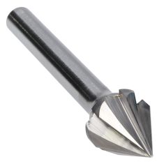 SJ-5MMFM ||  12.7mm Diameter, Alumacut SJ - 60 Degree Included Cone Burs