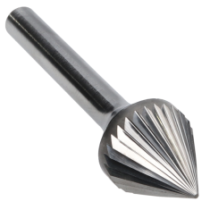 SJ-6SC ||  5/8 Diameter, Singlecut SJ - 60 Degree Included Cone Burs