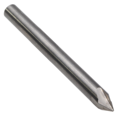 SJ-81FM ||  3/16 Diameter, Alumacut SJ - 60 Degree Included Cone Burs