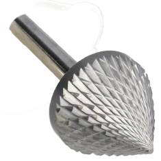 SJ-9DC ||  1 Diameter, Doublecut SJ - 60 Degree Included Cone Burs
