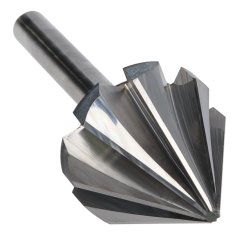 SJ-9FM ||  1 Diameter, Alumacut SJ - 60 Degree Included Cone Burs
