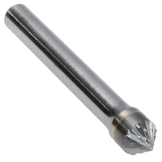 SK-2FM ||  5/16 Diameter, Alumacut SK - 90 Degree Included Cone Burs