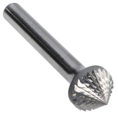 SK-5DM ||  1/2 Diameter, Diamondcut SK - 90 Degree Included Cone Burs