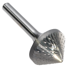 SK-9DC ||  1 Diameter, Doublecut SK - 90 Degree Included Cone Burs