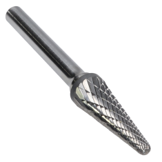 SL-3DM ||  3/8 Diameter, Diamondcut SL - Radius Cone Shape Burs - 14 Degree
