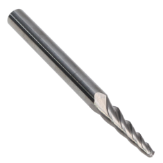 SL-42MMFM ||  3mm Diameter, Alumacut SL - Radius Cone Shape Burs - 8 Degree