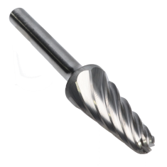 SL-4L6DC ||  1/2 Diameter, Doublecut SL - Radius Cone Shape Burs - 14 Degree