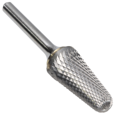 SL-5FM ||  5/8 Diameter, Alumacut SL - Radius Cone Shape Burs - 14 Degree