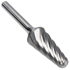 SL-6MMFM ||  16mm Diameter, Alumacut SL - Radius Cone Shape Burs - 14 Degree