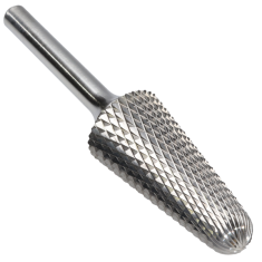 SL-7FM ||  3/4 Diameter, Alumacut SL - Radius Cone Shape Burs - 14 Degree