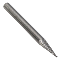 SM-42CB ||  1/8 Diameter, Chipbreaker SM - Pointed Cone Shape Burs - 14 Degree