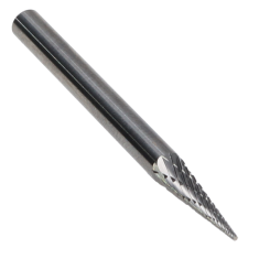 SM-42DC ||  1/8 Diameter, Doublecut SM - Pointed Cone Shape Burs - 14 Degree