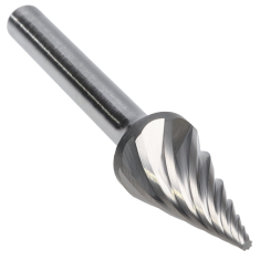 SM-5MMFM ||  12.7mm Diameter, Alumacut SM - Pointed Cone Shape Burs - 28 Degree