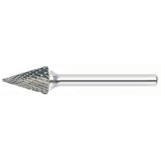 SM-5L6DM ||  1/2 Diameter, Diamondcut SM - Pointed Cone Shape Burs - 14 Degree