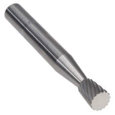 SN-2CB ||  3/8 Diameter, Chipbreaker SN - Inverted Cone Shape Burs - 15 Degree