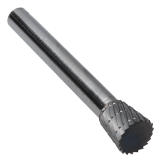 SN-2DC ||  3/8 Diameter, Doublecut SN - Inverted Cone Shape Burs - 15 Degree