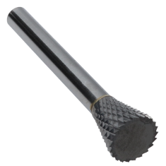 SN-4FM ||  1/2 Diameter, Alumacut SN - Inverted Cone Shape Burs - 28 Degree