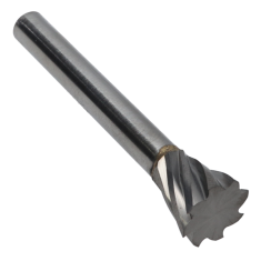 SN-4L6DM ||  1/2 Diameter, Diamondcut SN - Inverted Cone Shape Burs - 28 Degree