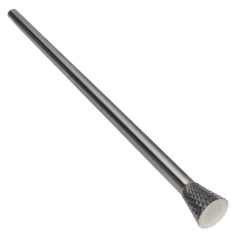 SN-4L6FM ||  1/2 Diameter, Alumacut SN - Inverted Cone Shape Burs - 28 Degree
