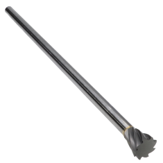 SN-4L6SC ||  1/2 Diameter, Singlecut SN - Inverted Cone Shape Burs - 28 Degree