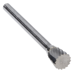 SN-5CB ||  5/8 Diameter, Chipbreaker SN - Inverted Cone Shape Burs - 18 Degree