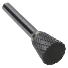 SN-5DM ||  5/8 Diameter, Diamondcut SN - Inverted Cone Shape Burs - 18 Degree