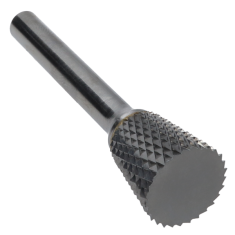 SN-5FM ||  5/8 Diameter, Alumacut SN - Inverted Cone Shape Burs - 18 Degree