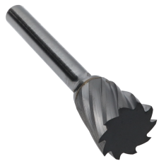 SN-6DC ||  5/8 Diameter, Doublecut SN - Inverted Cone Shape Burs - 18 Degree