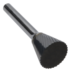 SN-7SC ||  3/4 Diameter, Singlecut SN - Inverted Cone Shape Burs - 30 Degree