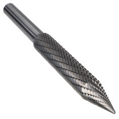 STB-018T ||  1/2 Diameter,  Tri Shank Tire Burs