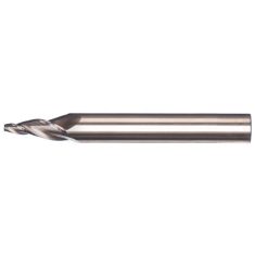 208-106 ||  3/32 Diameter, Uncoated Square Taper Mills - 10 Degree