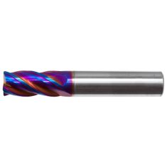 452-442W-5 ||  1/4 Diameter, PowerN Pro+ V4 Corner Radius Endmills with Flat