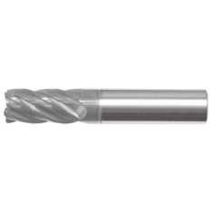 454-413W-8 ||  3/8 Diameter, PowerNR V5 Pro+ Corner Radius Endmills with Flat