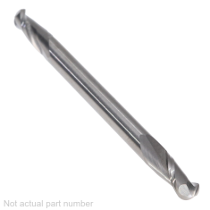 301-002 ||  3mm Diameter, Uncoated Ball Double End Endmills