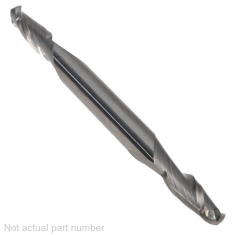 301-004 ||  4mm Diameter, Uncoated Ball Double End Endmills