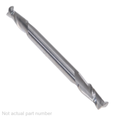 301-102 ||  3mm Diameter, Uncoated Square Double End Endmills