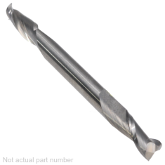 301-106 ||  5mm Diameter, Uncoated Square Double End Endmills