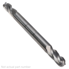 301-206 ||  5mm Diameter, Uncoated Ball Double End Endmills
