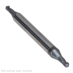 302-204-1 ||  1.5mm Diameter, PowerA Ball Double End Endmills