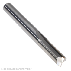 203-106 ||  7/32 Diameter, Uncoated Square End - Straight Flute