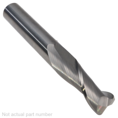 204-477 ||  5/16 Diameter, Uncoated Corner Radius Endmills